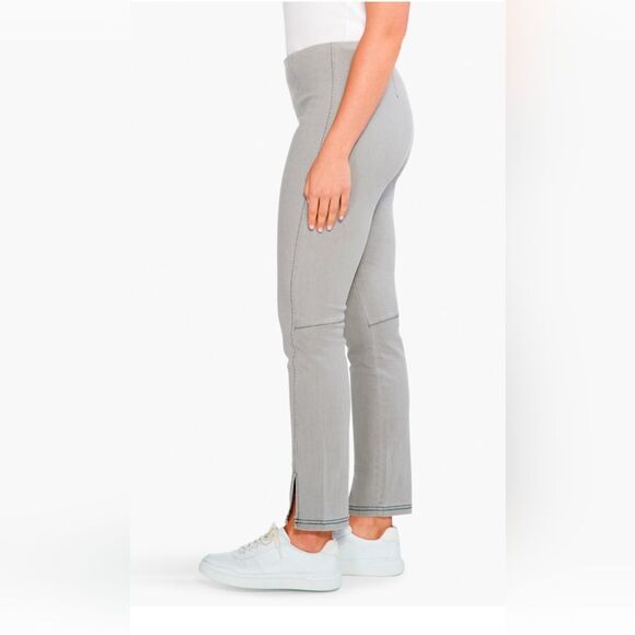 Nic+Zoe New gray slim fitting denim jeans ankle length pullon NWT stretch sz 4 - Picture 4 of 12
